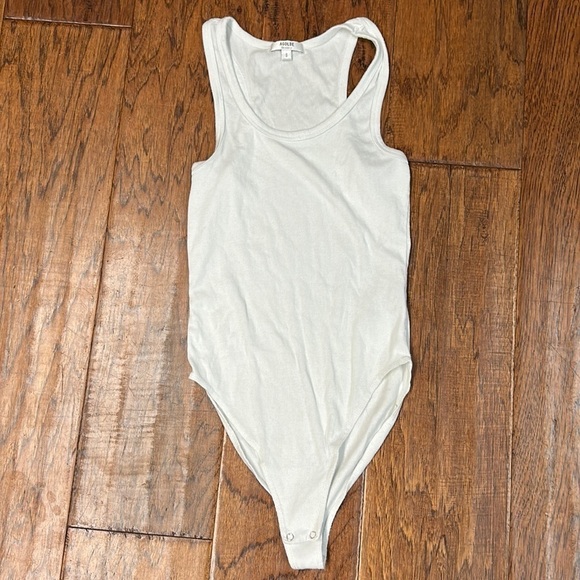 Agolde rib tank bodysuit - Picture 1 of 6